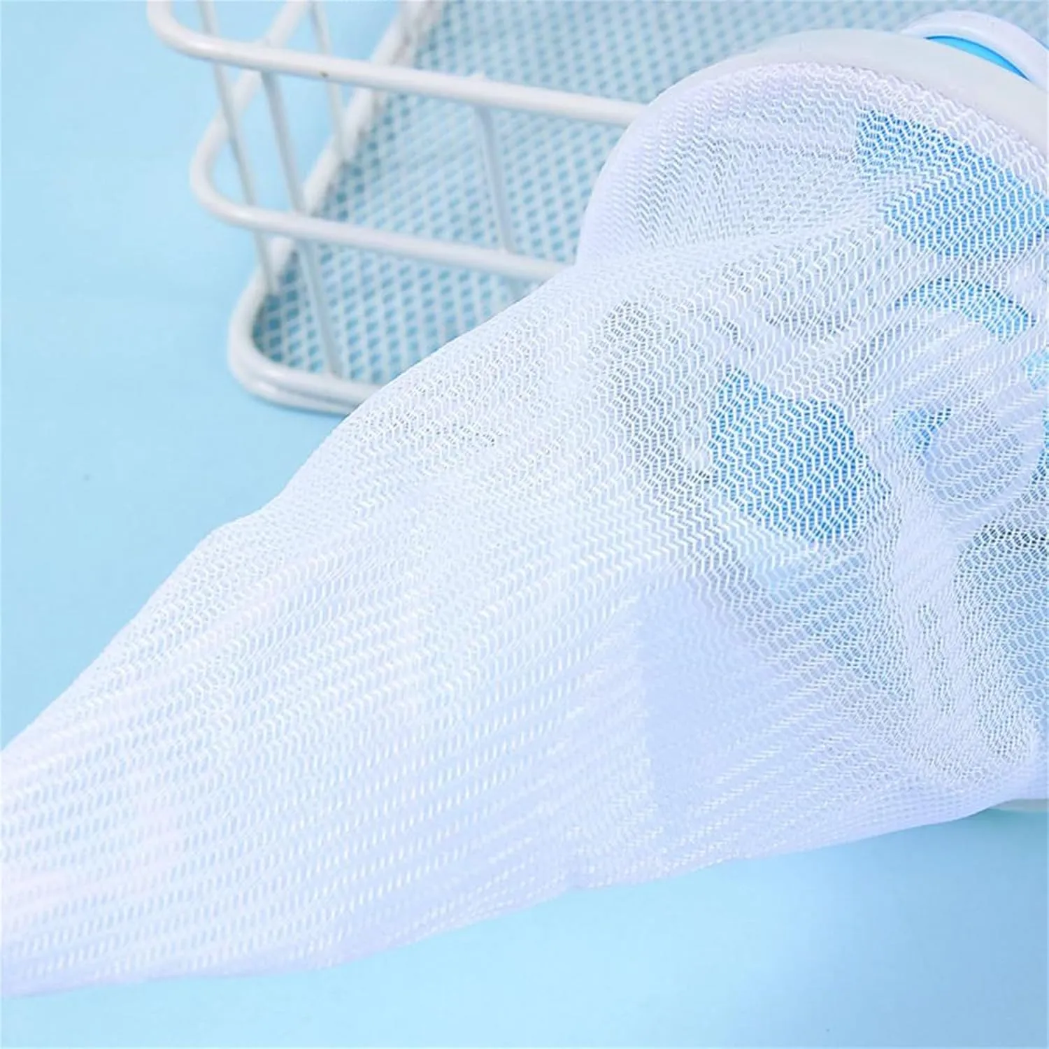 3/6Piece Symmetry Floating Hair Filtering Mesh Removal, 2024 New Reusable Washing Machine Hair Filter Cleaning Mesh Bag, Vogueegs Lint Catcher for Washing Machine (3Piece Mix)