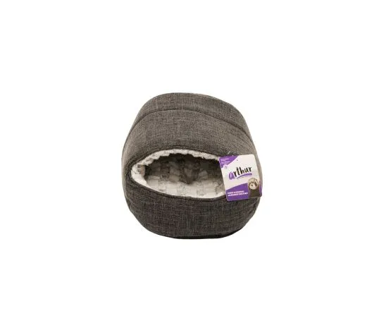 Arthur Soothing Ferret Bed - Grey 13.5"x10"x8"