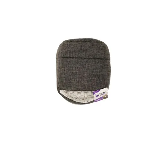 Arthur Soothing Ferret Bed - Grey 13.5"x10"x8"