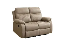 Barkley 2 Seater Sofa Manual Recliner Brown