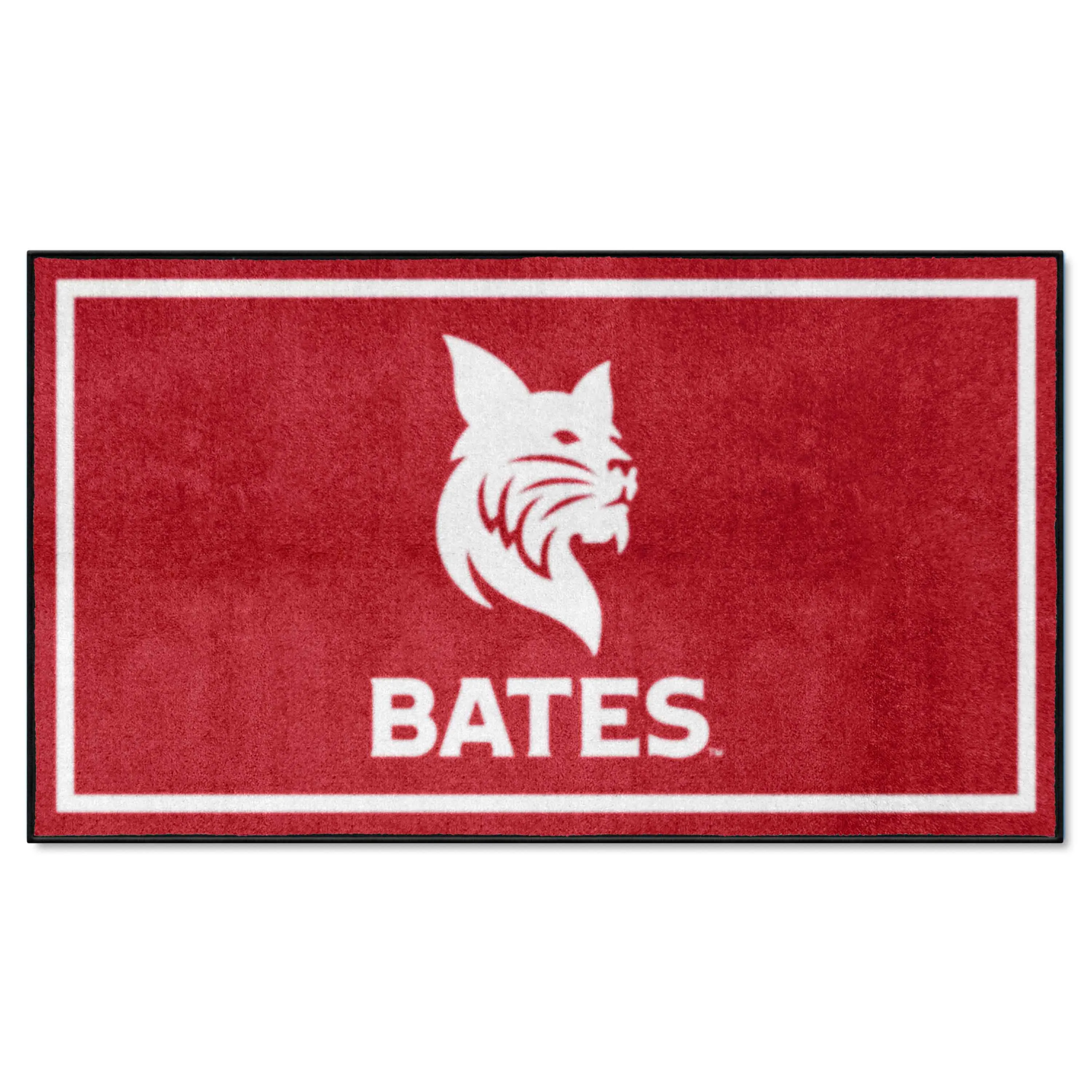 Bates College Bobcats 3ft. x 5ft. Plush Area Rug