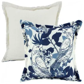 Birdy Talk Linen Cushion - 50cm x 50cm