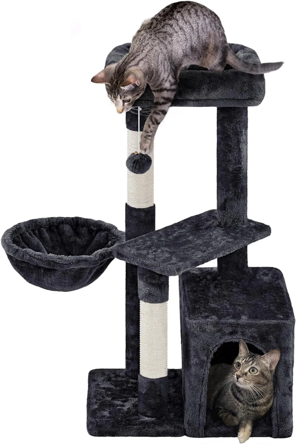 Cat Tower Plush Cover with Condo