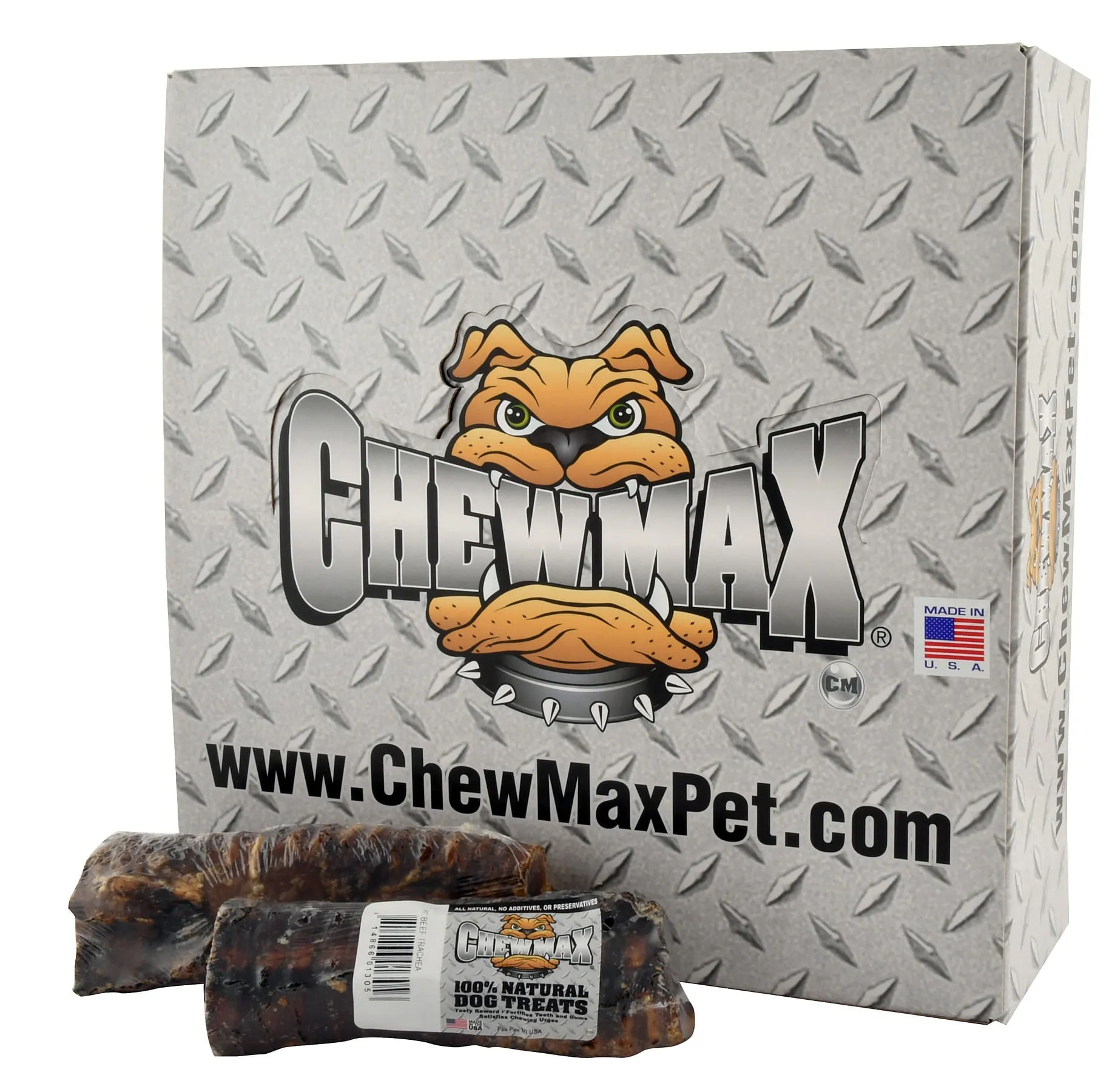 ChewMax 6" Beef Trachea Tubes