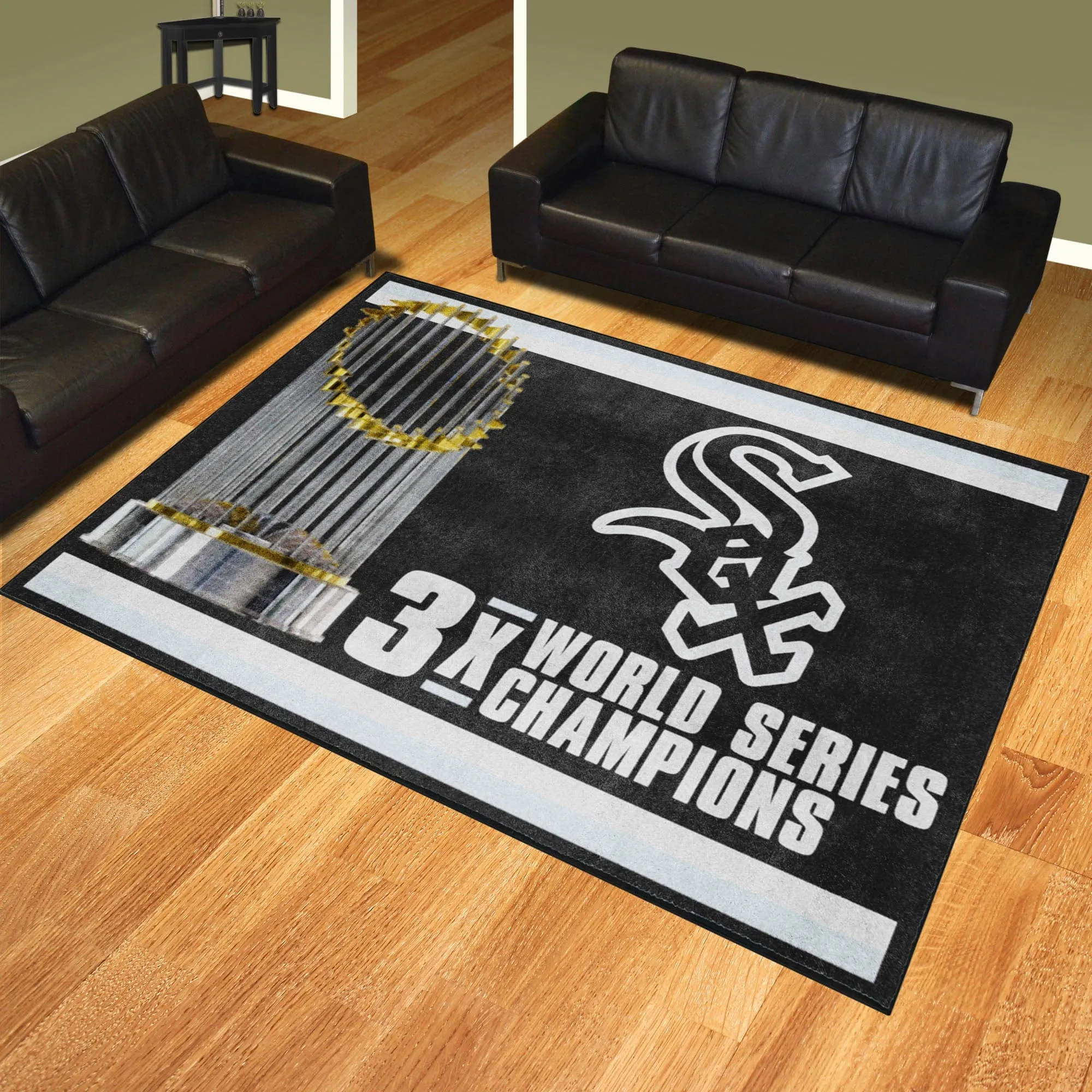 Chicago White Sox Dynasty 8ft. x 10 ft. Plush Area Rug