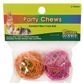 Critter Ware Party Chews 2pc