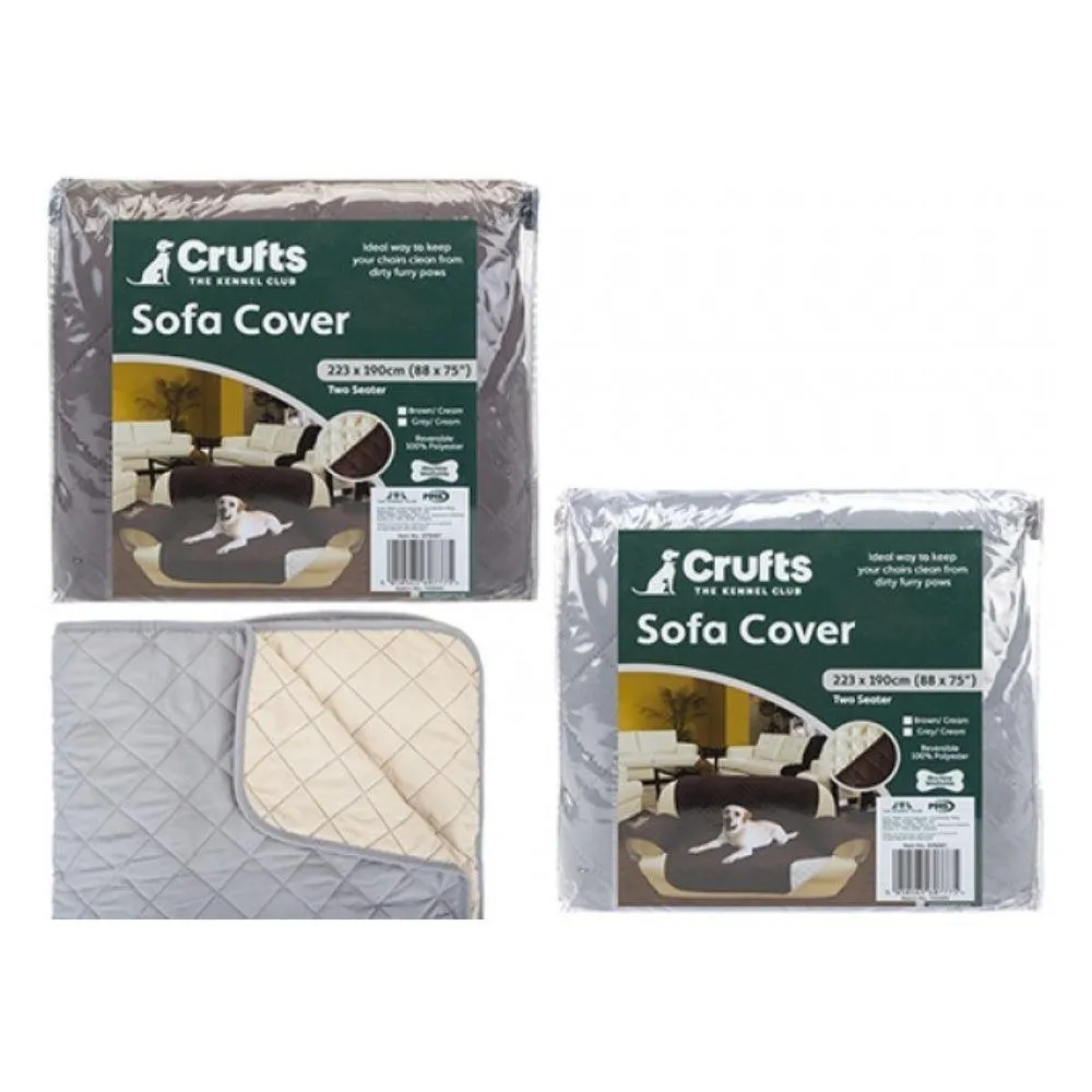 Crufts 2 Seat Sofa Cover | 223 x 190 cm