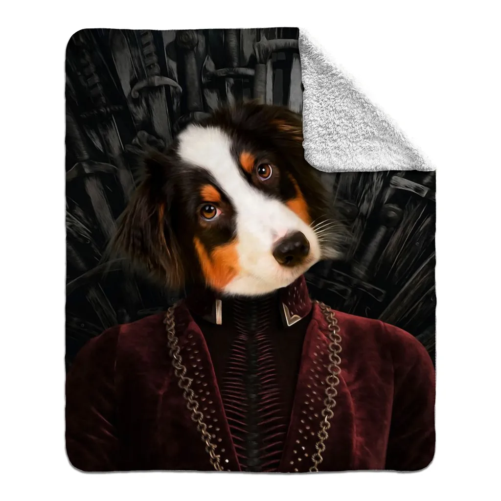 DRAGON THE CHAIN - FLEECE SHERPA BLANKET