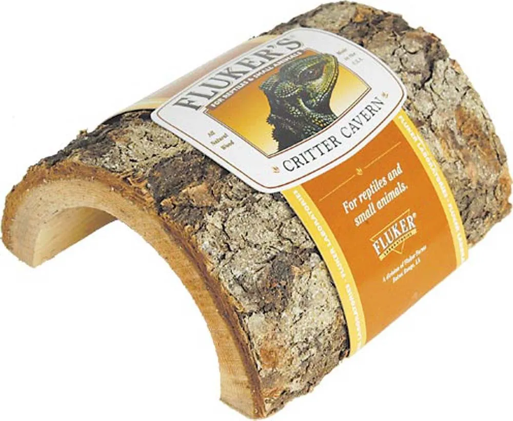 Fluker's Critter Cavern Half Log Large