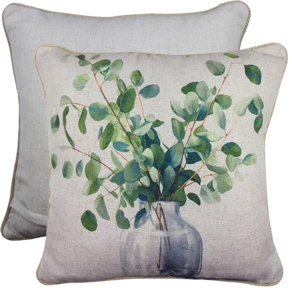 Foliage Finesse Lin Cushion - 50cm x 50cm