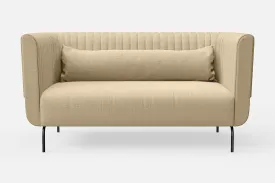 Jackson 2 Seater Sofa Beige Linen Fabric