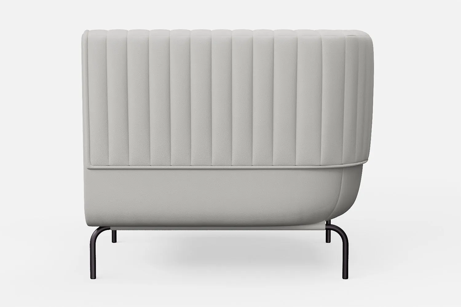 Jackson Armchair White Leather