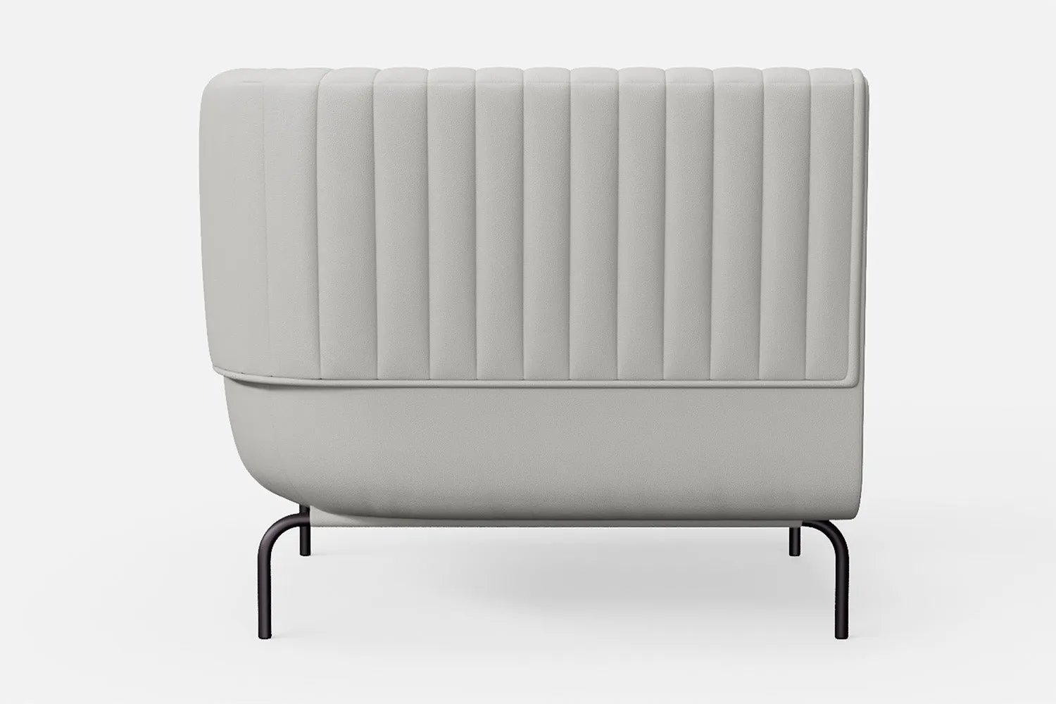 Jackson Armchair White Leather