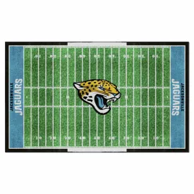 Jacksonville Jaguars 6 ft. x 10 ft. Plush Area Rug