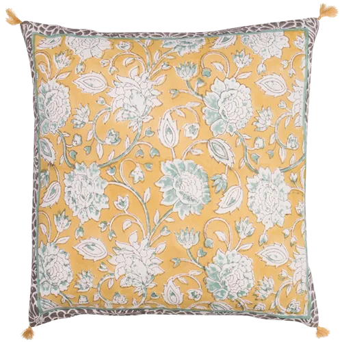 Jaune Cushion - 45cm x 45cm x 10cm