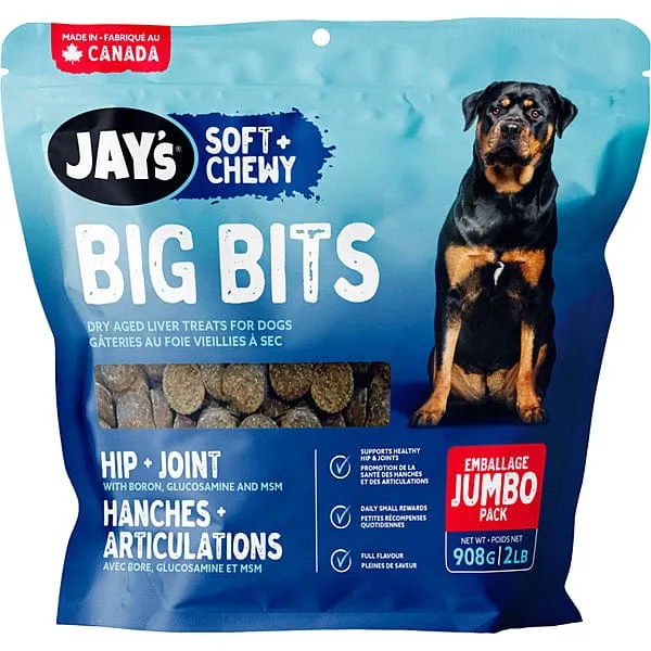 Jay's Soft   Chewy Big Bits Hip & Joint Dog Treats
