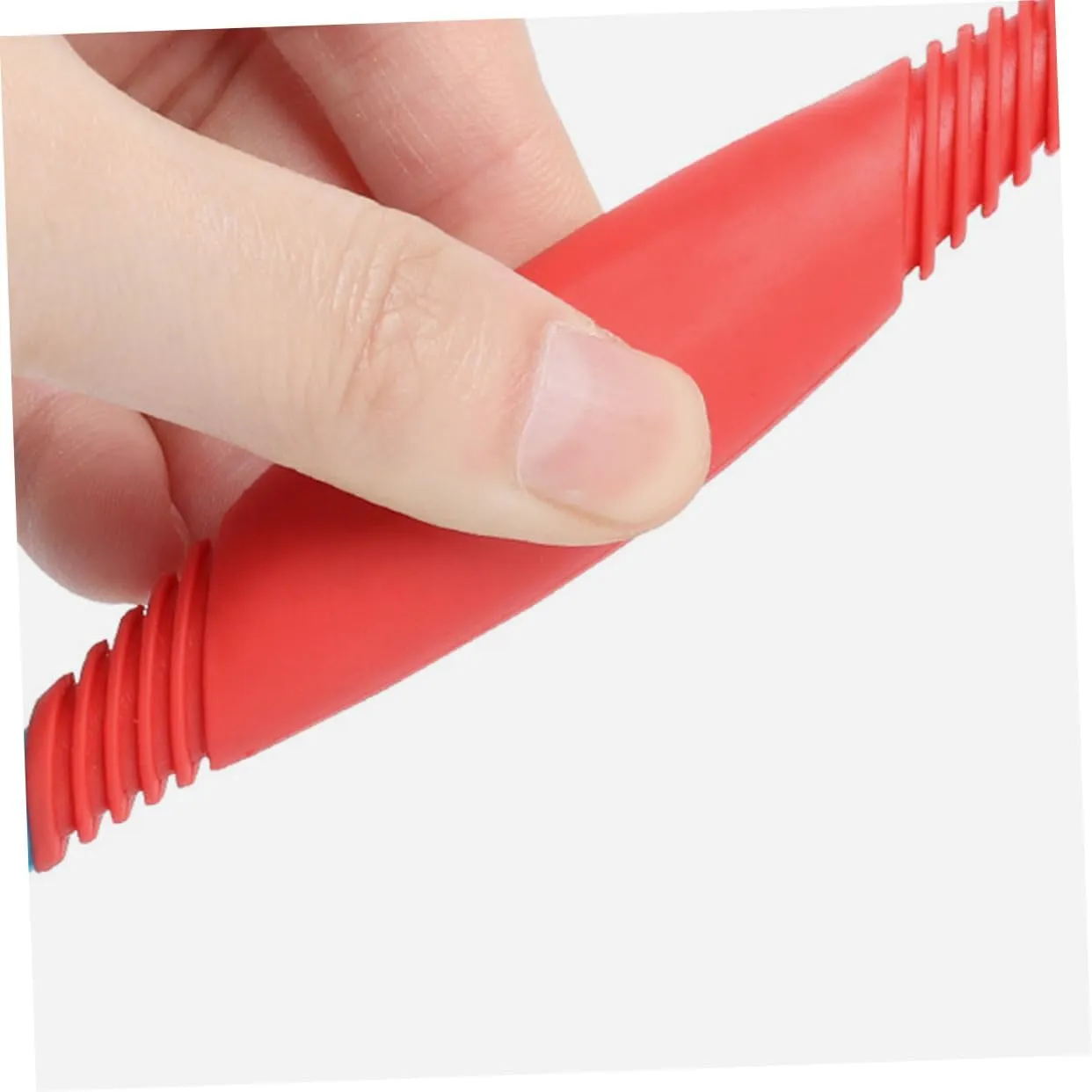 Kisangel 4pcs Dual-Head Pet Toothbrush Ergonomic Dog Tooth Cleaner for Puppies and Cats for Various Mouth Shapes Comprehensive Oral Care for Pets