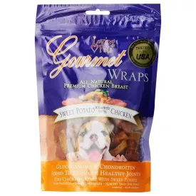 Loving Pets Gourmet Sweet Potato & Chicken Wraps Dog Treats (8 oz)