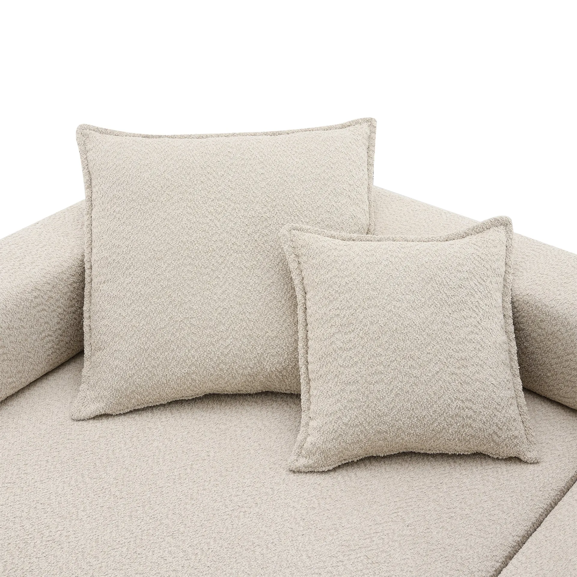 Lueur 3Pc Large Modular L Shaped Sectional Sofa