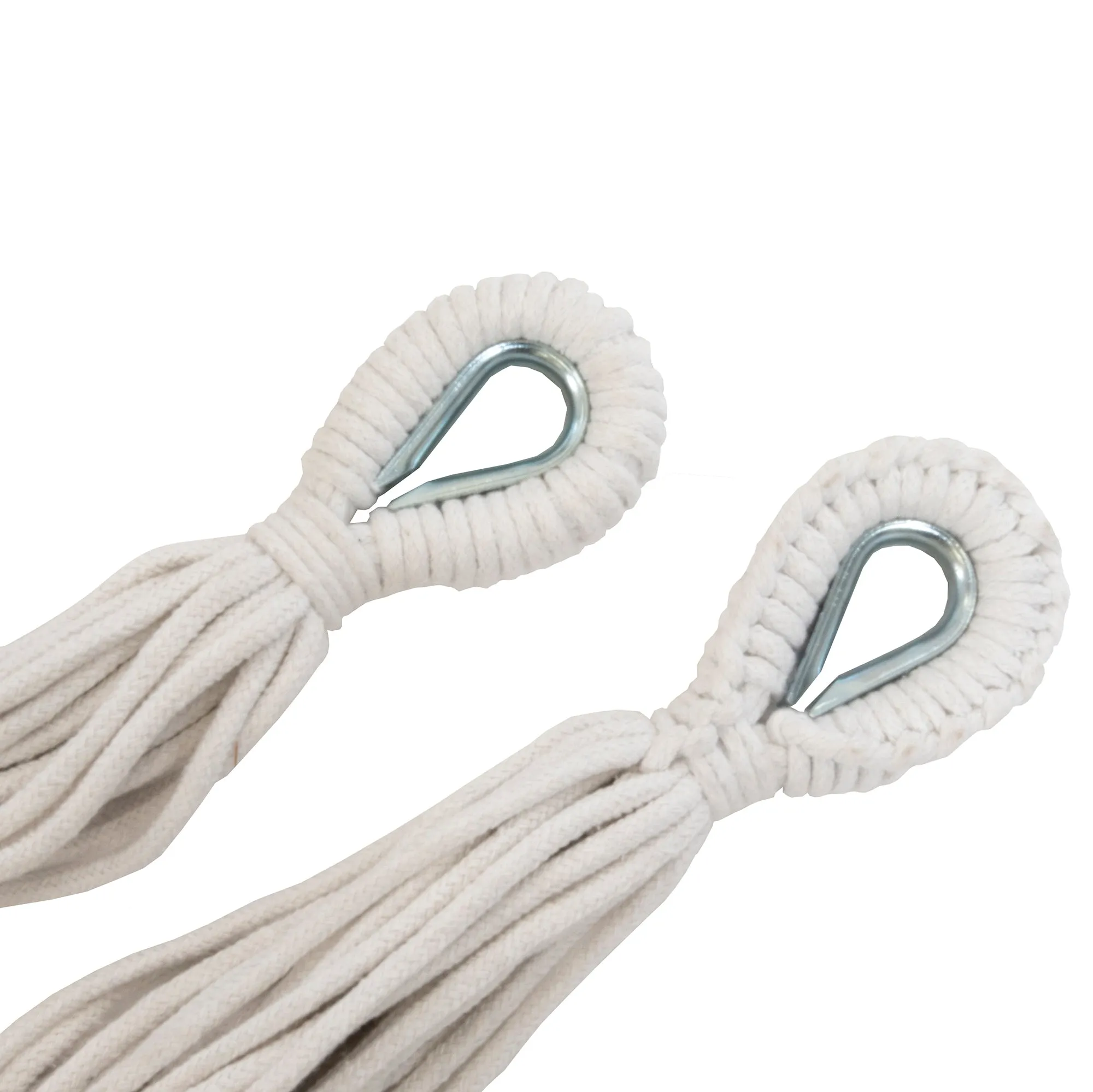 Metal End Inserts for Brazilian-Style Hammocks