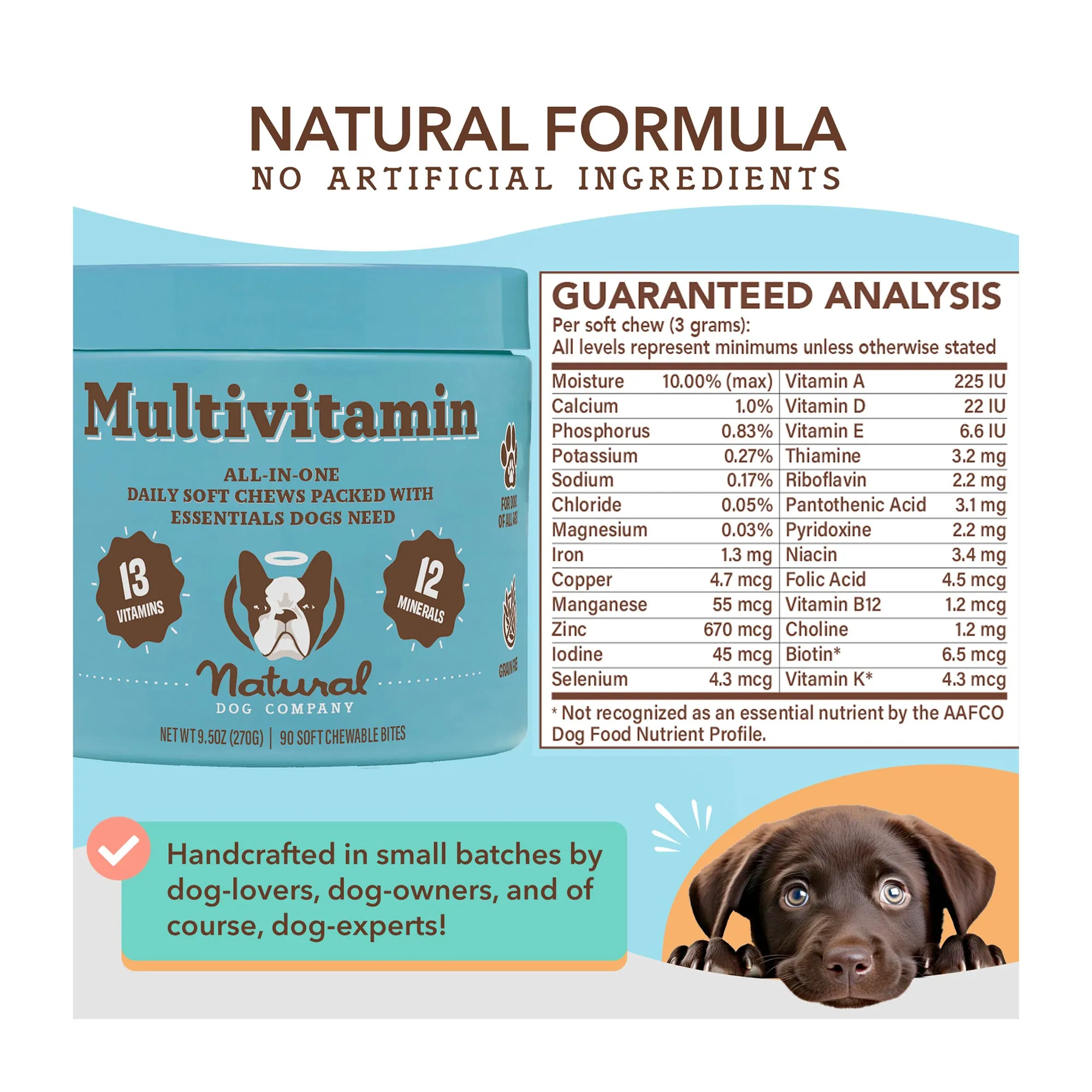 Multivitamin for Dogs, Soft Chews
