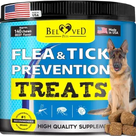 Natural Flea and Tick Prevention and Control Chews for Dogs and Cats