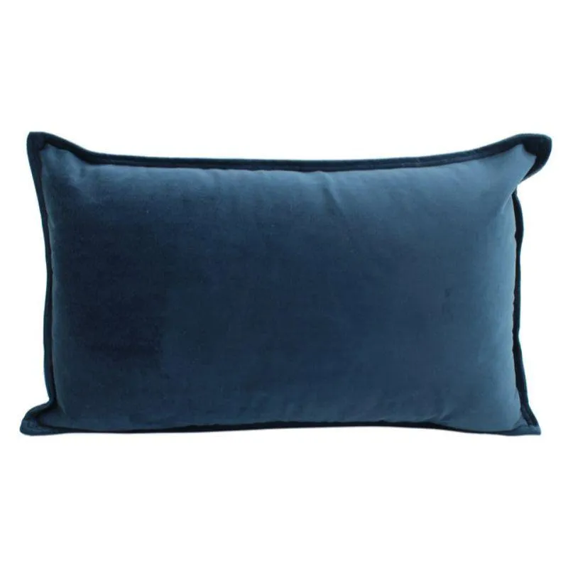 Ocean Velvet Cushion - 30cm x 50cm