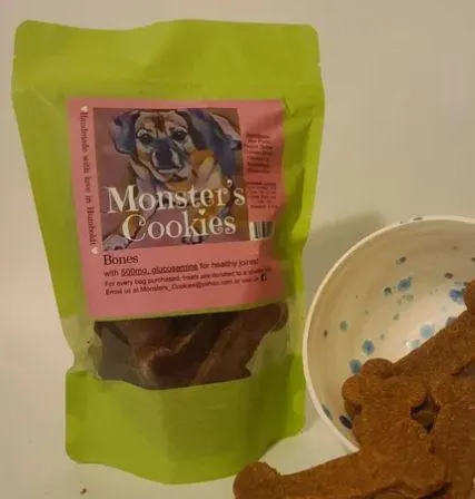Peanut Butter Dog Bones  with Glucosamine