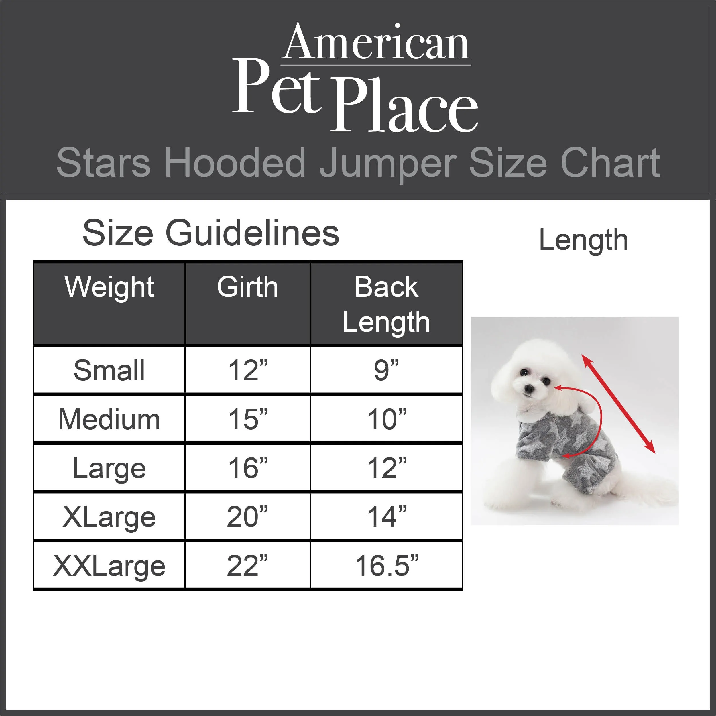 Pet / Dog / Cat One Piece Stars Hooded Jumper in Aqua, Pink or Grey