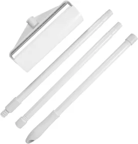 Pet Hair Removal Roller with Long Handle Reusable Lint Roller for Carpet Furniture and Ceiling Cleaning Lightweight Ergonomic Design Convenient Storage