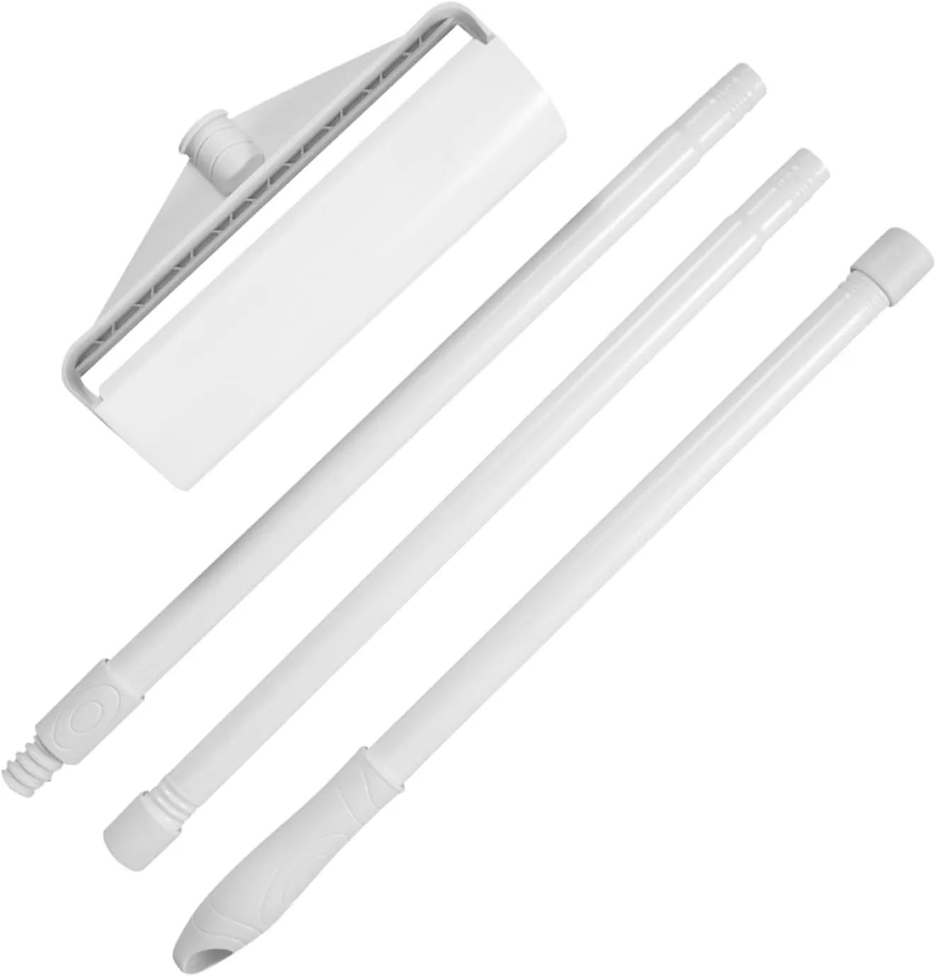 Pet Hair Removal Roller with Long Handle Reusable Lint Roller for Carpet Furniture and Ceiling Cleaning Lightweight Ergonomic Design Convenient Storage