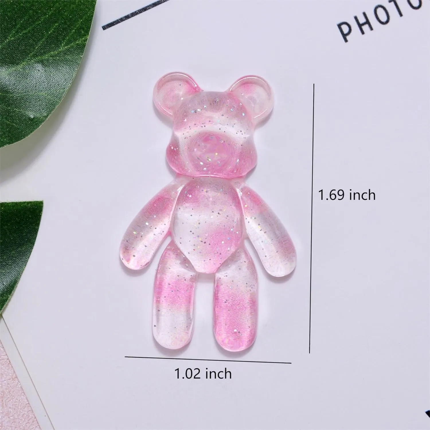 Pocket Bear Hug, Anxiety Relief Gifts, Mental Health Positivity Gift for Men Women, Autism Fidget Gifts, Stress Relief Gift for Her, Thoughtful Present for School Anxiet, Light Pink