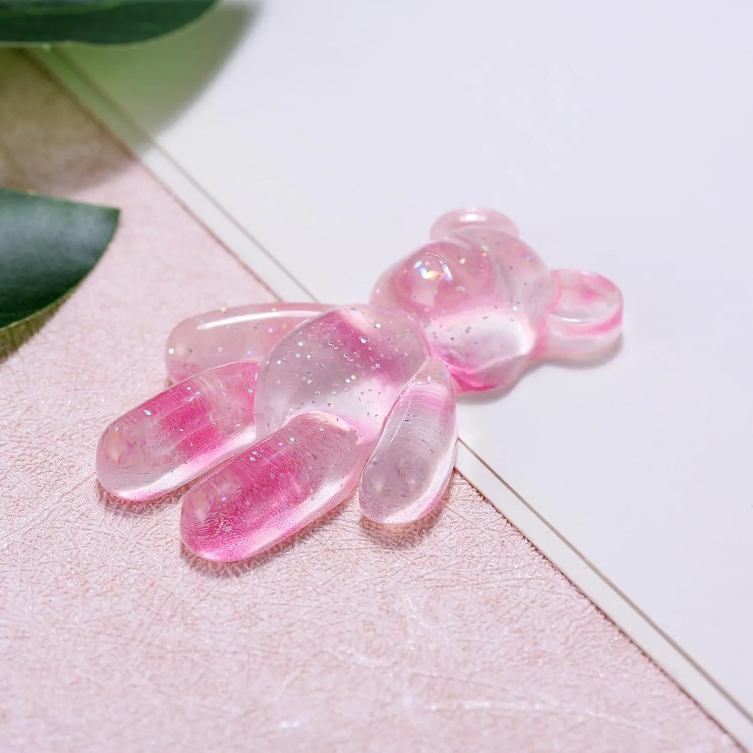 Pocket Bear Hug, Anxiety Relief Gifts, Mental Health Positivity Gift for Men Women, Autism Fidget Gifts, Stress Relief Gift for Her, Thoughtful Present for School Anxiet, Light Pink