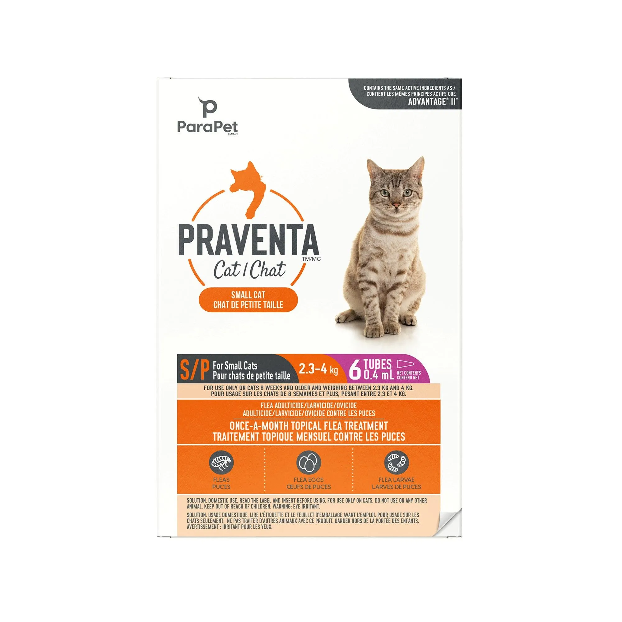 Praventa for Small Cats 2.3-4Kg