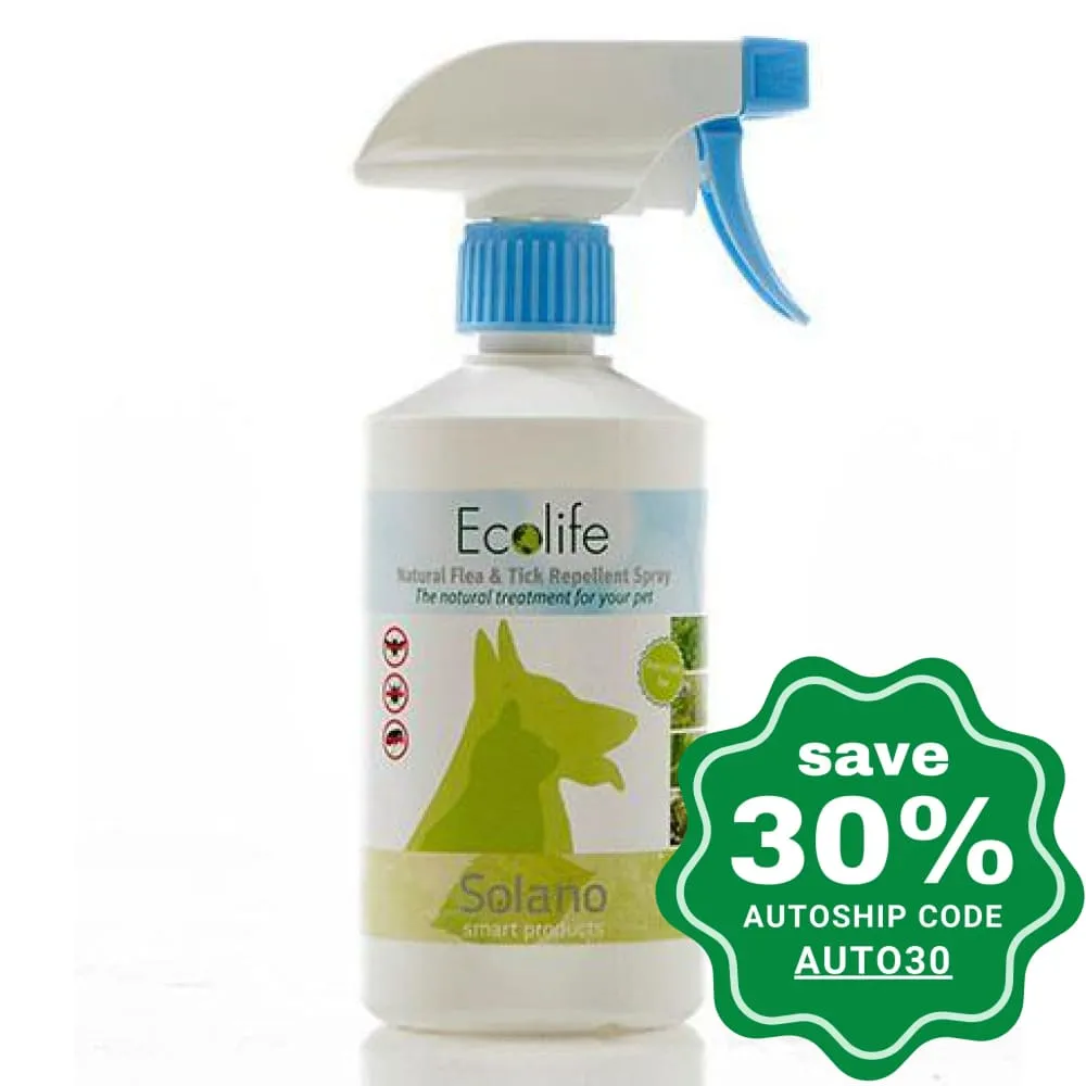 Solano - Natural Flea, Tick & Fly Repellent Spray - 300ML