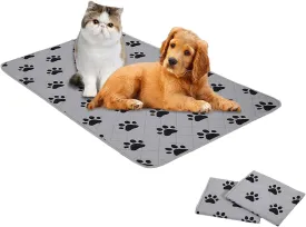 SPXTEX Dog Crate Pads Dog Pee Pads Rugs Washable Dog Pads, Non Slip Puppy Pee Pads for Small Dogs, Waterproof Pet Pad Rug, Dog Whelping Training Pads for Dogs, 2 Pieces, 27"x36"