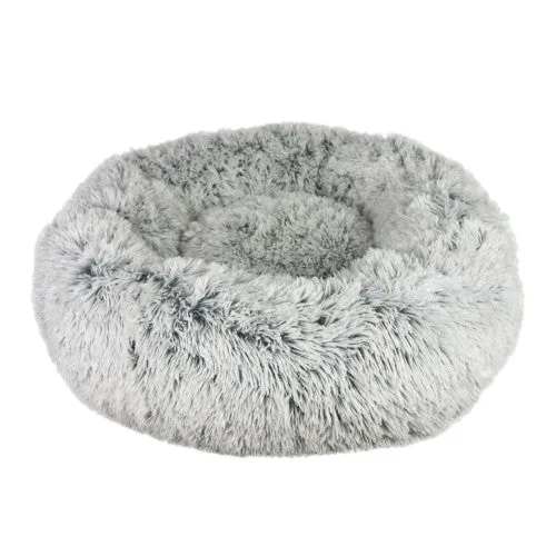 Tall Tails Cuddle Dog Bed Frosted Grey Medium