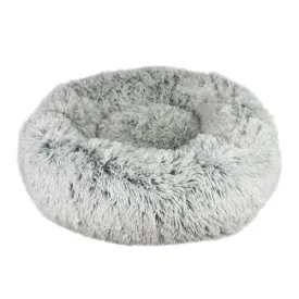 Tall Tails Cuddle Dog Bed Frosted Grey Medium