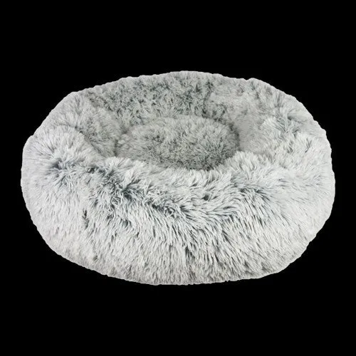 Tall Tails Cuddle Dog Bed Frosted Grey Medium