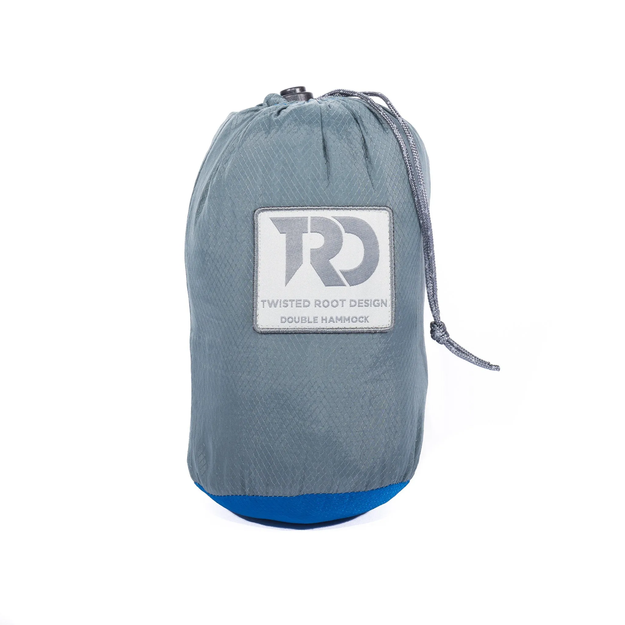 Twisted Double Hammock - Smoke Grey/Blue