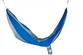 Twisted Double Hammock - Smoke Grey/Blue