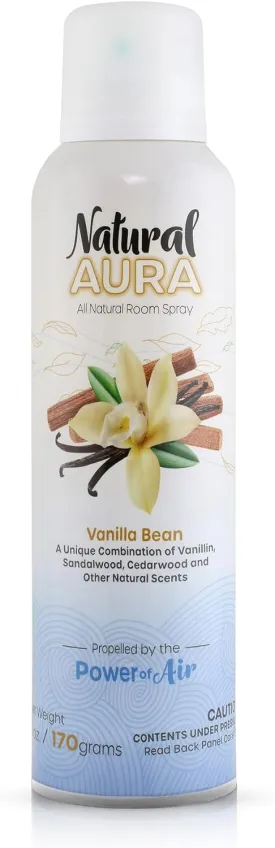 Vanilla Bean Room Spray - 100% Plant Based - Aromatherapy Room Spray - Non-Toxic - Pet and Kids Safe - 6 oz.