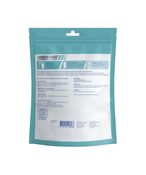 VEGGIEDENT FR3SH - Dental Chew