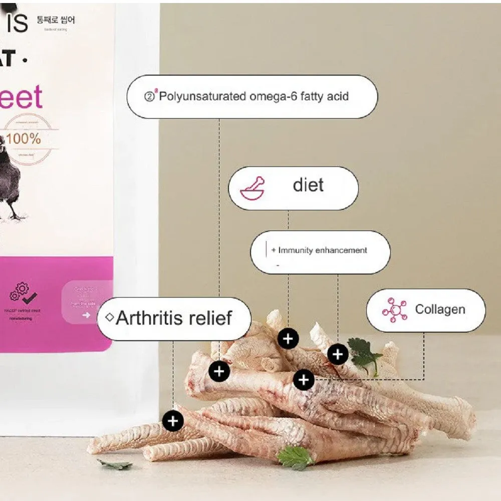 Wild Treat - Freeze Dried Chicken Feet Dog Treats