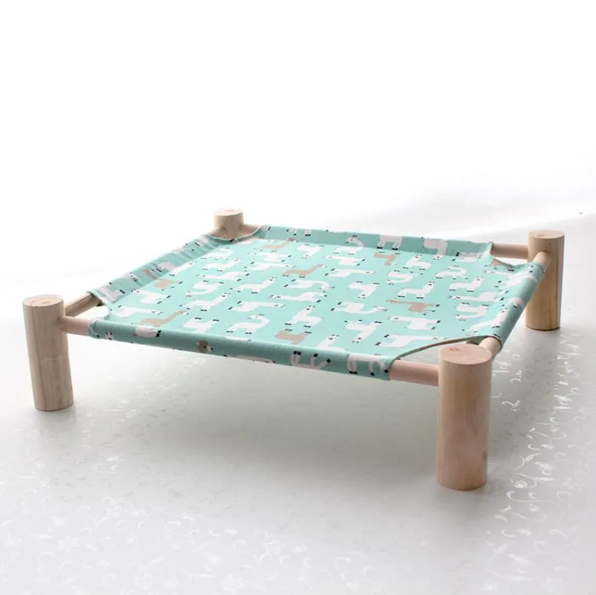 Wood Frame Cat Sleep Hammock