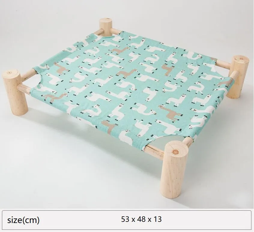 Wood Frame Cat Sleep Hammock